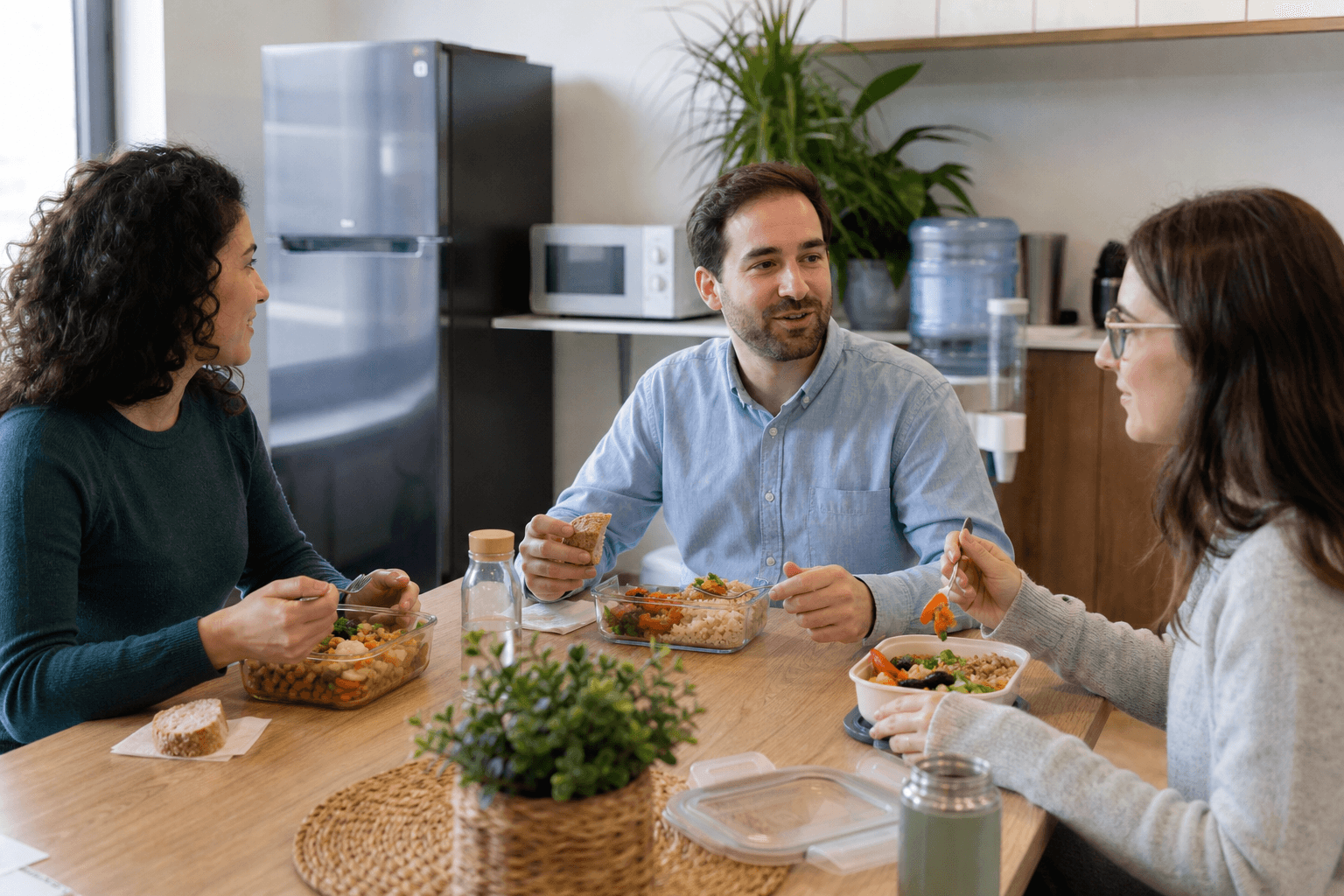 Alimentación saludable en el trabajo: ideas prácticas que sí caben en la jornada